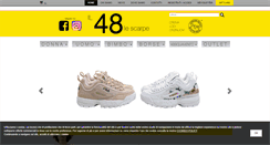 Desktop Screenshot of il48scarpe.com